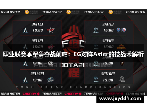 职业联赛季军争夺战前瞻：EG对阵Aster的技战术解析